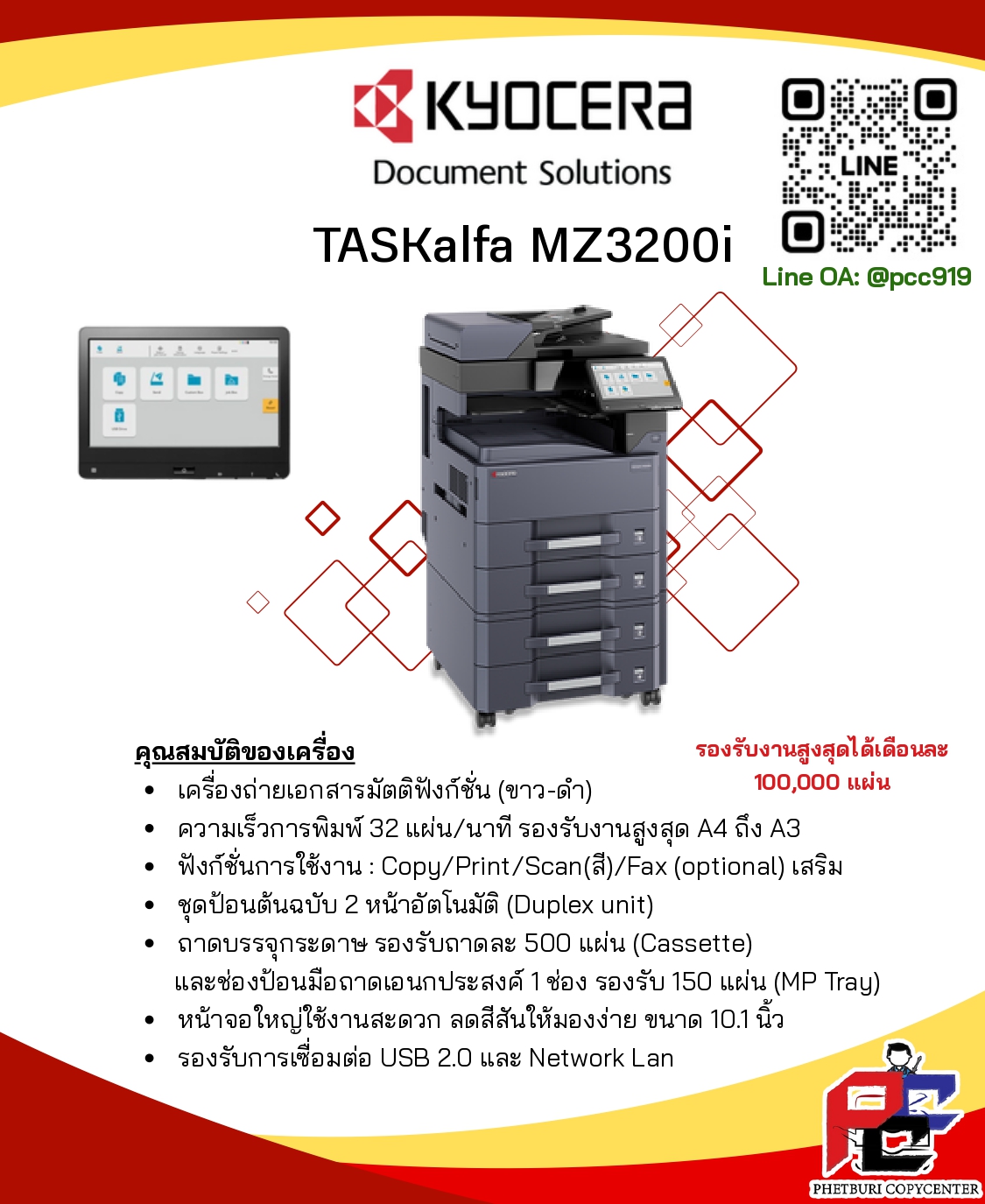KYOCERA รุ่นที่ 8
